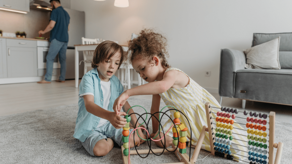 image of a child playing