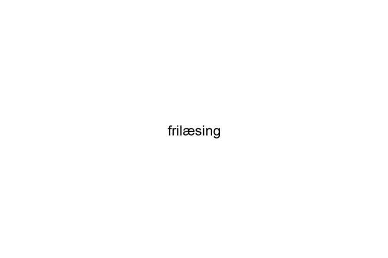 frilsing