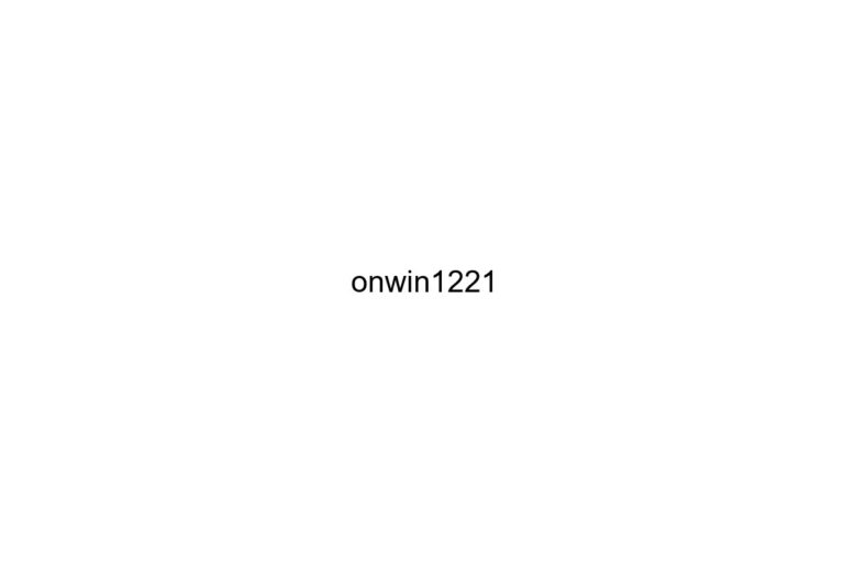 onwin1221