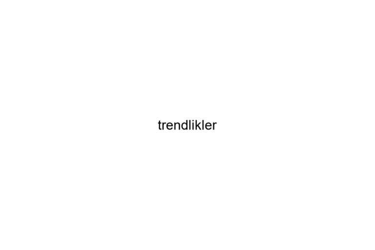 trendlikler