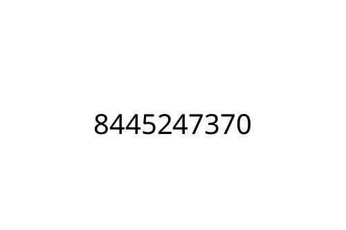 8445247370