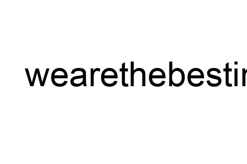 wearethebestinthissite