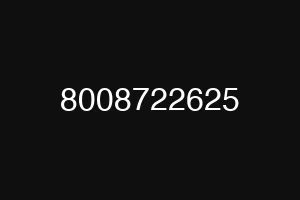 8008722625