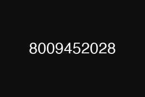8009452028