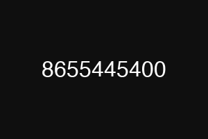 8655445400