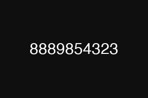8889854323
