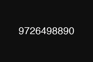 9726498890